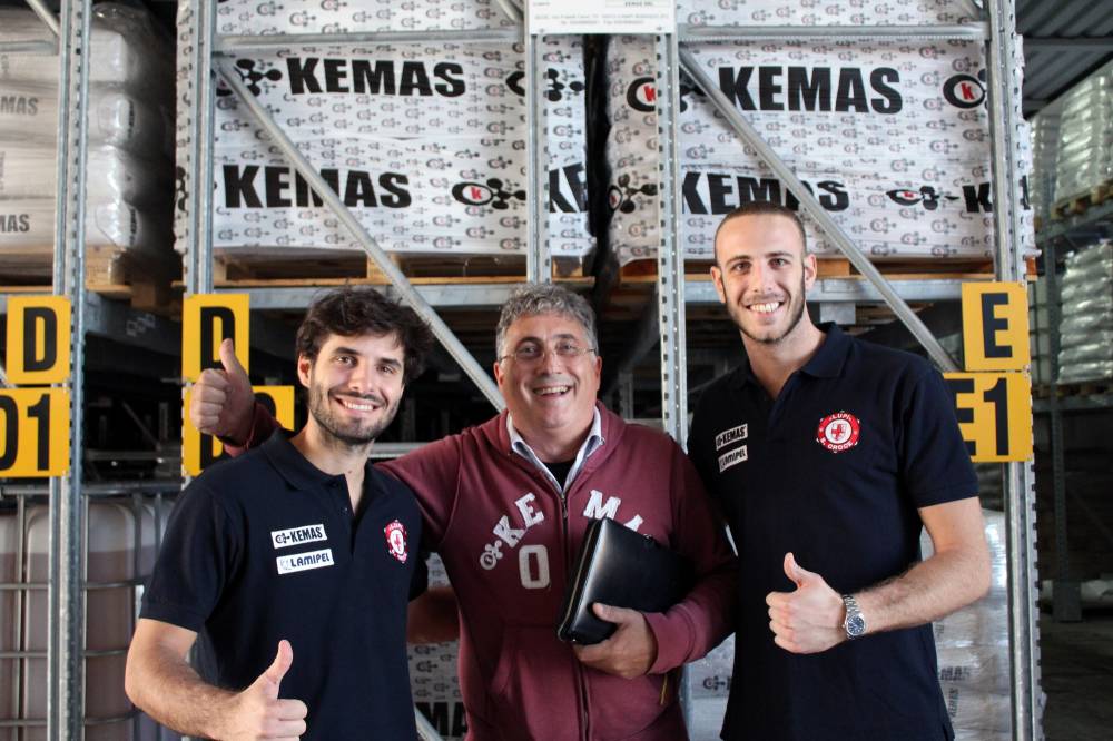 LA VISITA DEI LUPI A DANIELE MARINAI, PATRON DELLA KEMAS