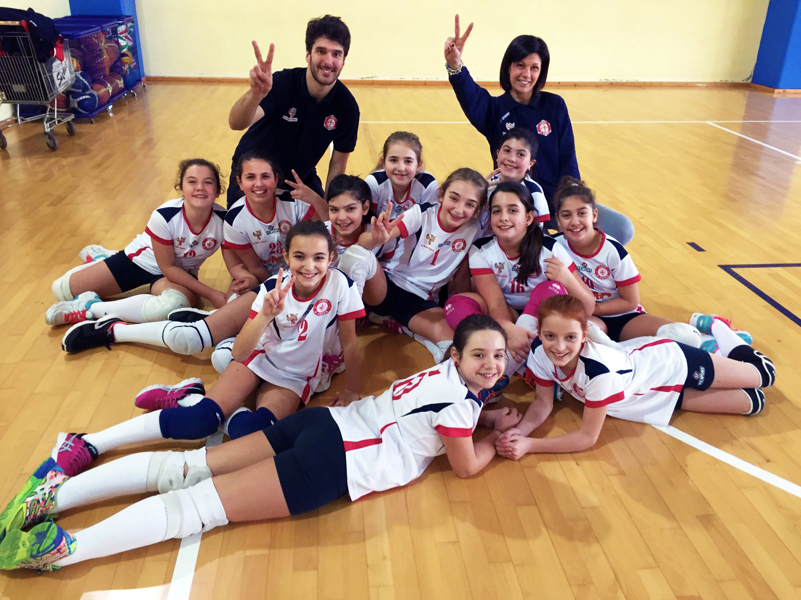 U12, INARRESTABILI LE LUPACCHIOTTE DI SIGNORINI