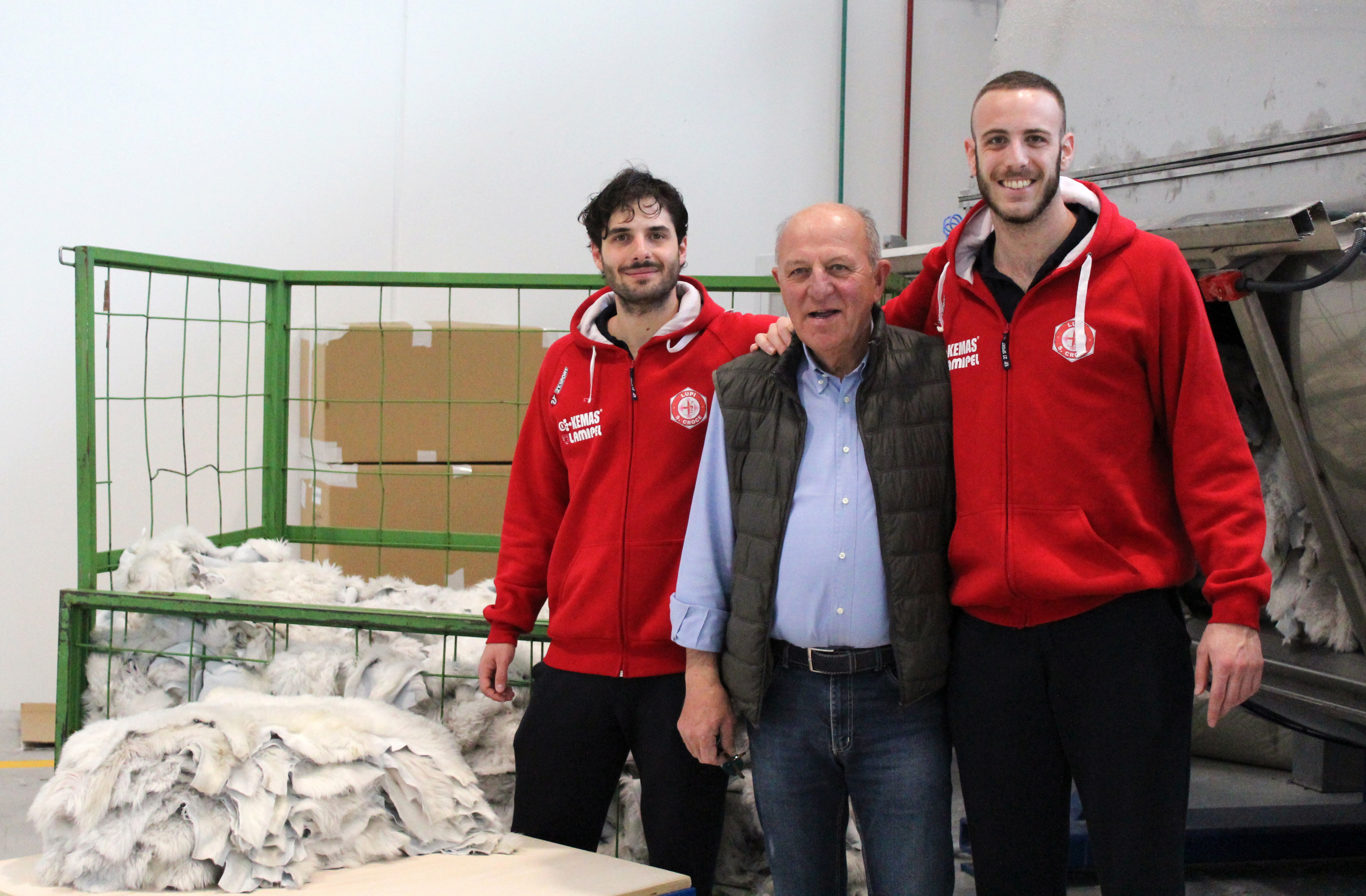 FAUSTO PINORI HA ACCOLTO I “LUPI” ALLA SAN LORENZO