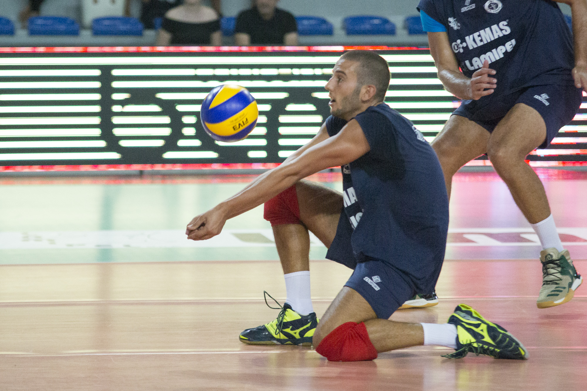 KEMAS LAMIPEL A SPOLETO PER L’AMICHEVOLE CON LA MONINI