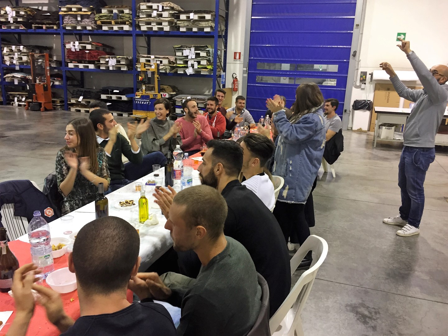 LA VITTORIA NEL DERBY FESTEGGIATA ALLA RIVADAVIA