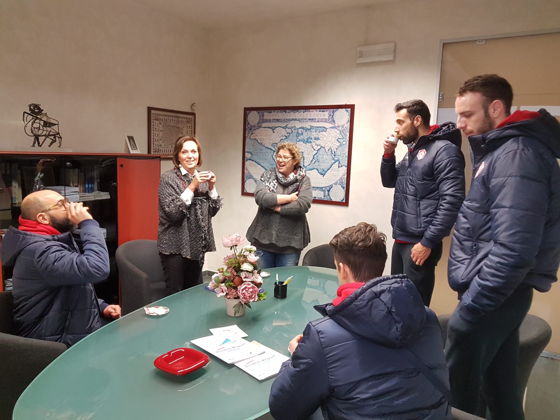 LAMIPEL SPA: I LUPI VISITANO LO SPONSOR DI SUCCESSO.