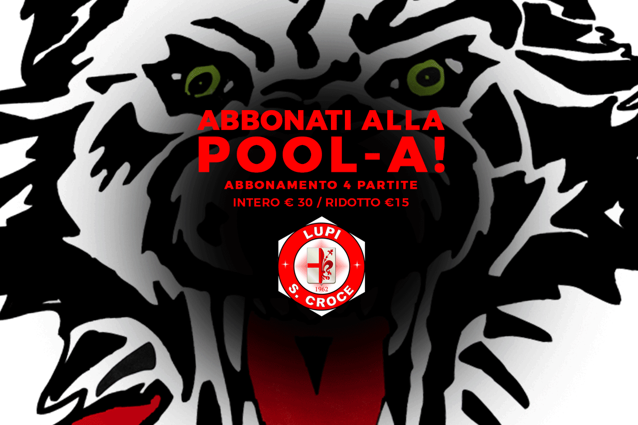 SONO PRONTI GLI ABBONAMENTI ALLA “POOL A”