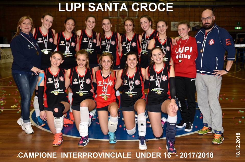 TRIPLETE BIANCOROSSO: LA FINALE UNDER 16 E’ UN DOMINIO DELLE LUPE.