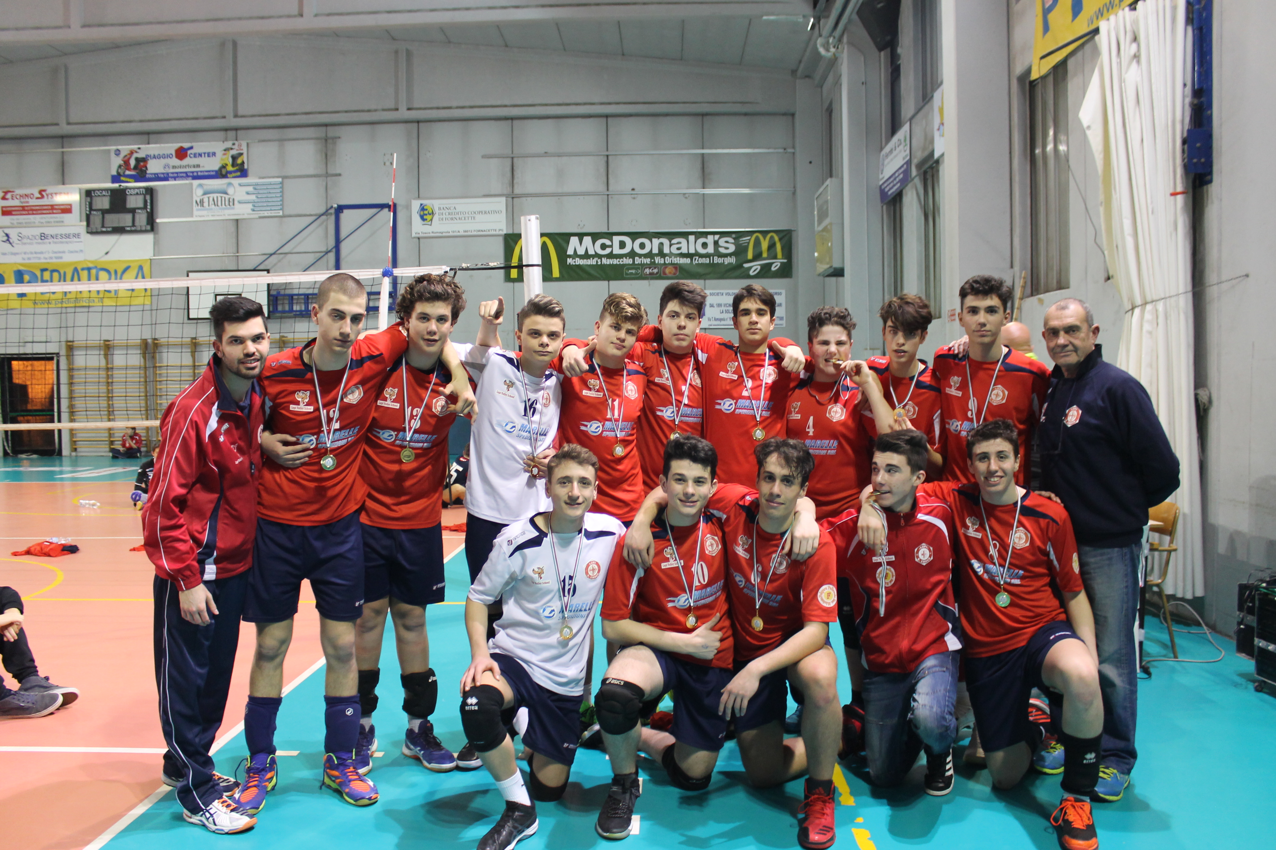 TRIPLETE BIANCOROSSO: UNDER 16 IN TRIONFO A CASCIAVOLA.