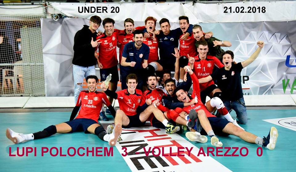 UNDER 20: IMPRESA DEI LUPI, TRAVOLTO L’AREZZO.