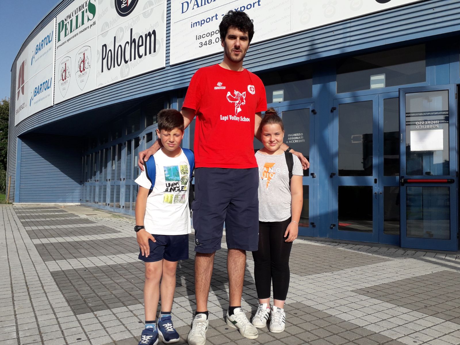 LUPI VOLLEY CAMP, IERI IL VIA