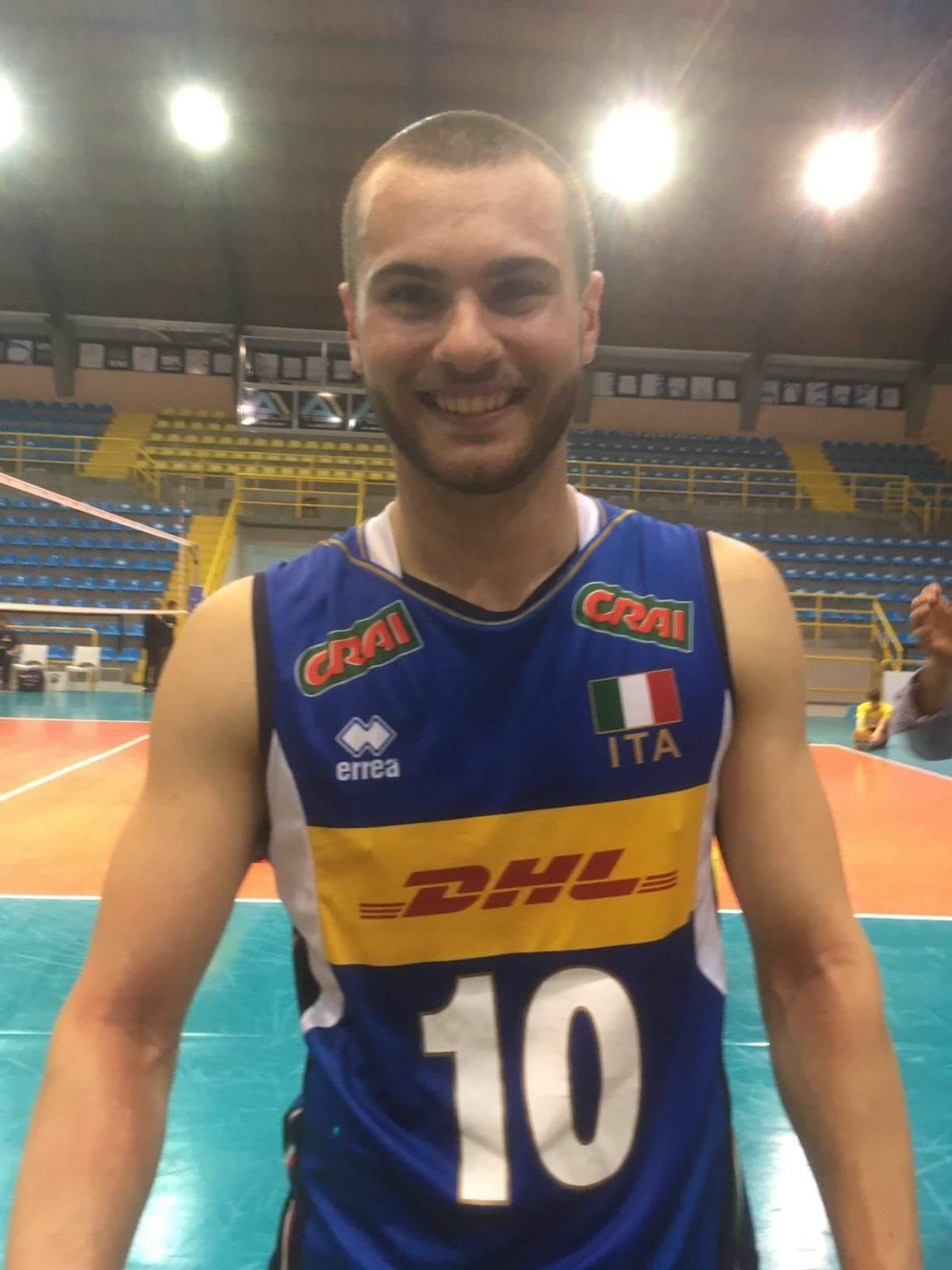 IL “LUPO” ACQUARONE ALLA REGIA DEGLI EUROPEI UNDER 20