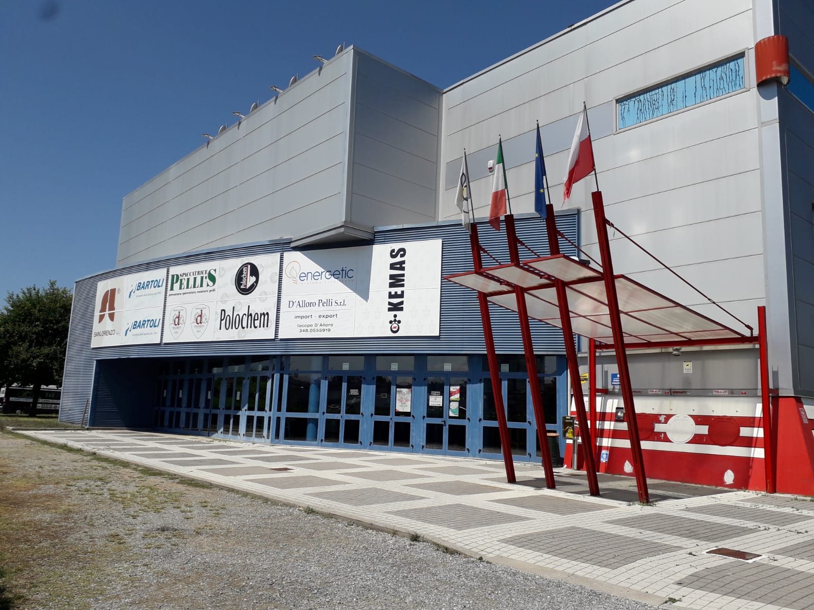 AL PALAPARENTI GLI UFFICI DEI “LUPI”