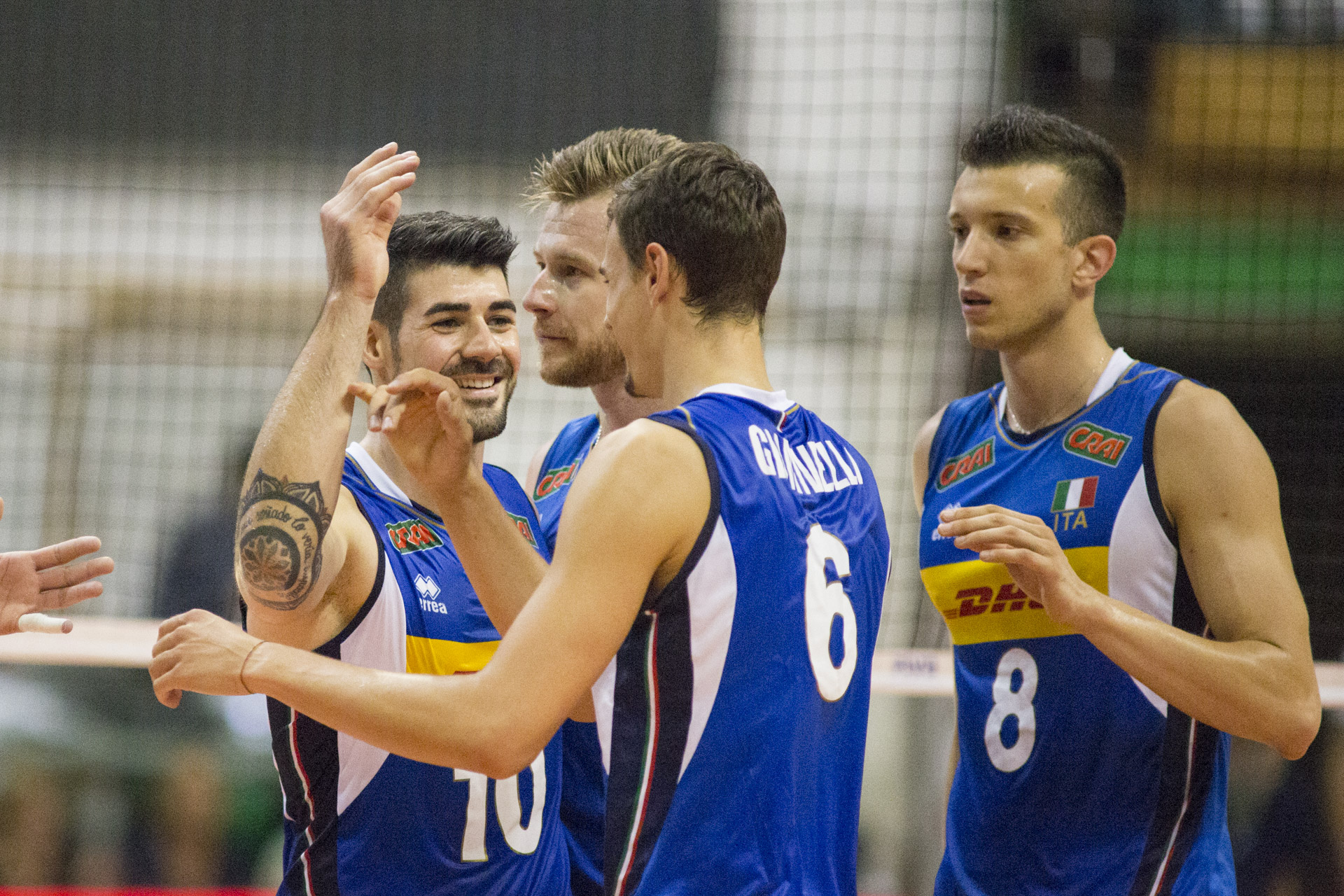 GLI AZZURRI INAUGURANO I MONDIALI CON UN TRIONFO