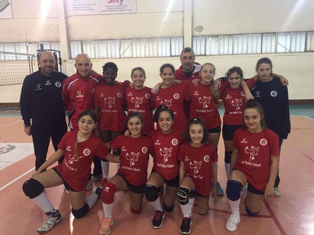 L’UNDER 13 FESTEGGIA LA PRIMA VITTORIA