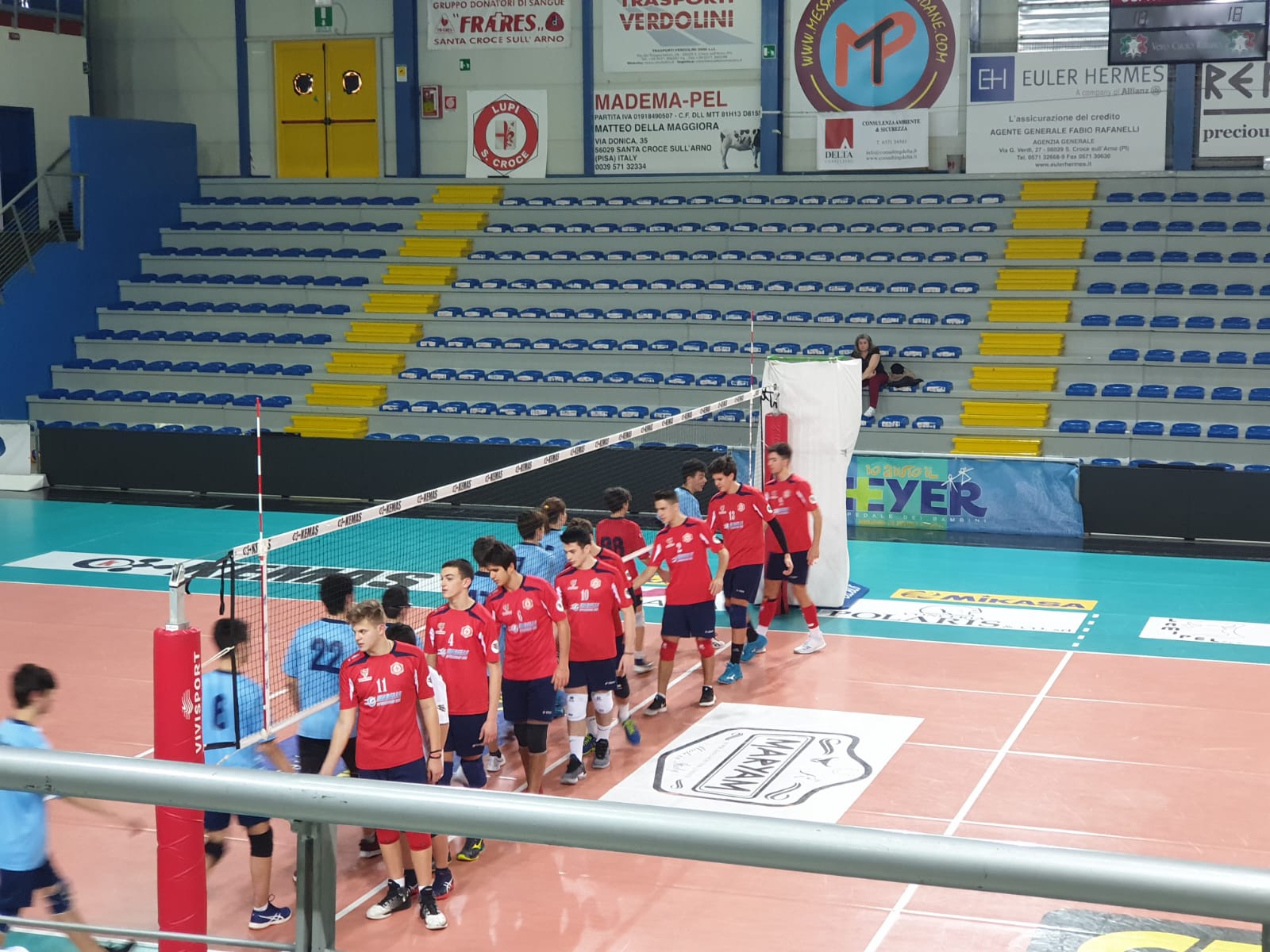 UNDER 16: FACILE SUCCESSO PER I LUPI.