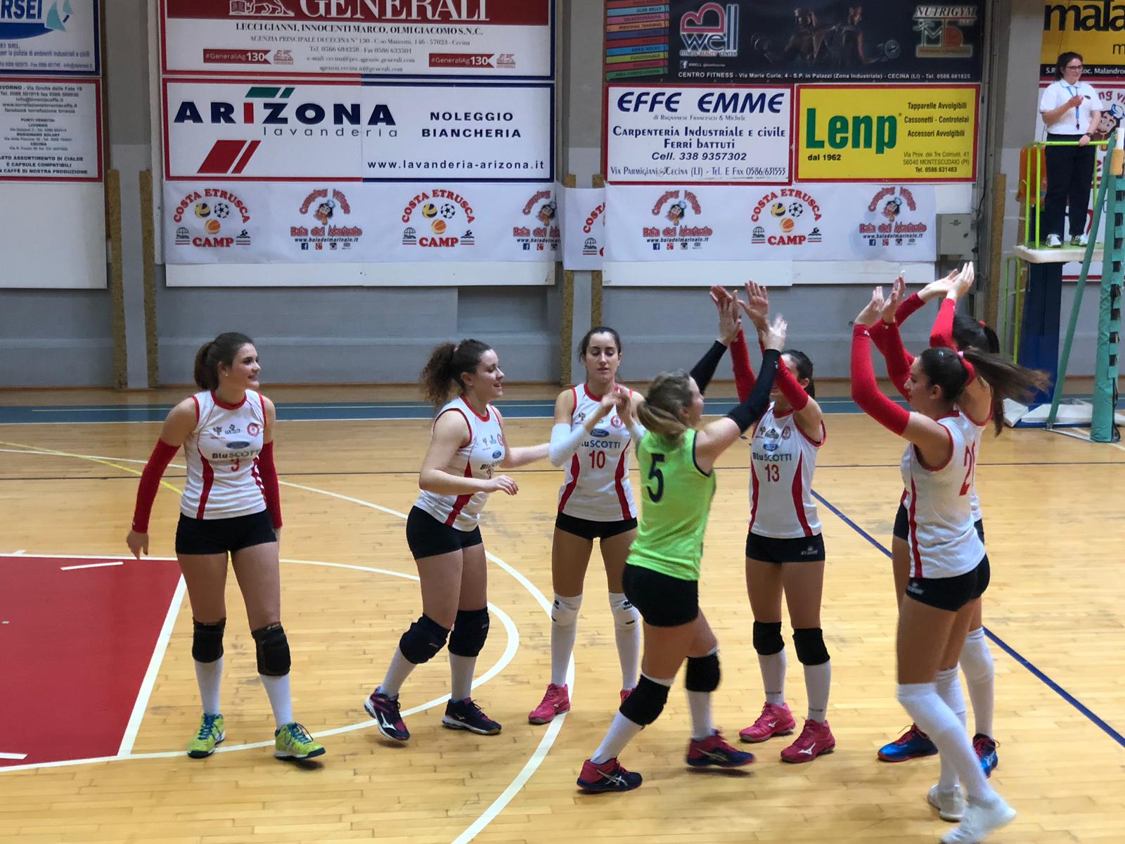 LA SERIE C CEDE CON ONORE A CECINA. ROCAMBOLESCO 2-3 PER LA 1°DIVISIONE.