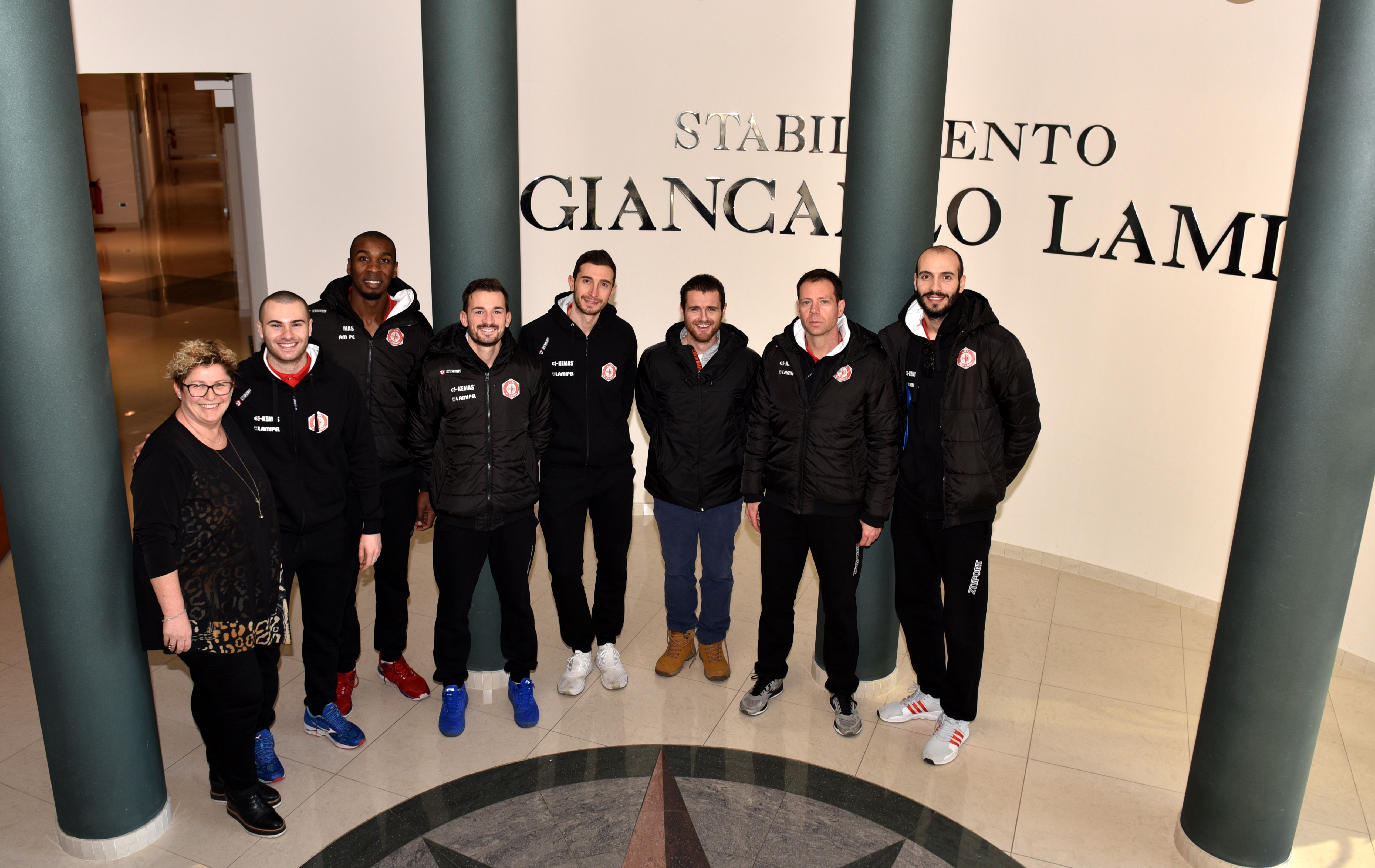 LAMIPEL: I LUPI VISITANO IL MAIN SPONSOR