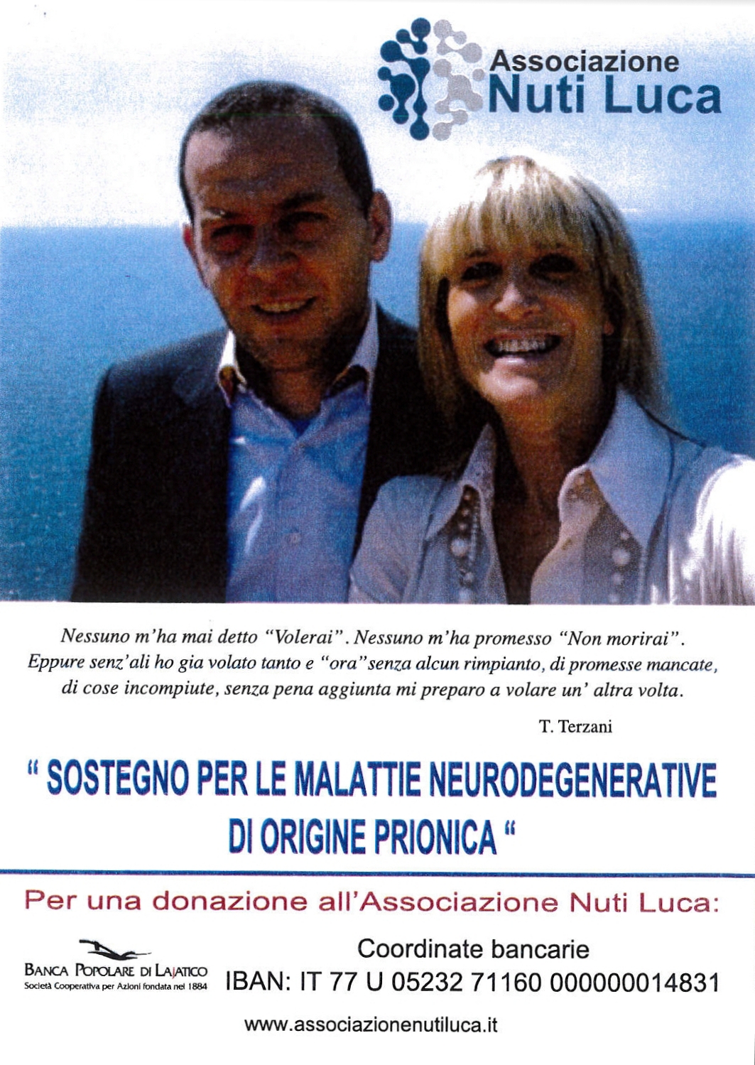 XII GIORNATA DELLE MALATTIE RARE: L’ASSOCIAZIONE LUCA NUTI AL PALAPARENTI