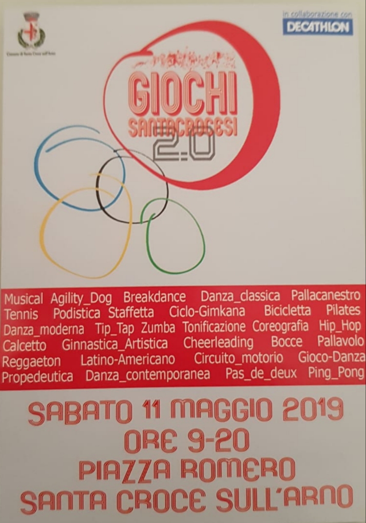 SABATO 11 MAGGIO: GIORNATA DELLO SPORT