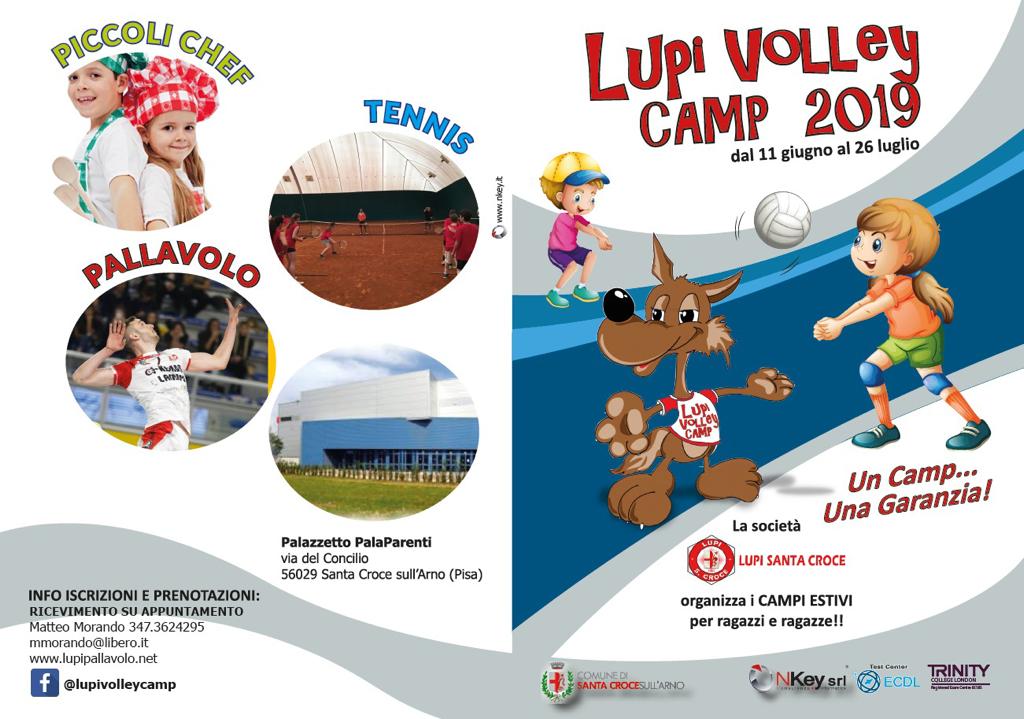IN ESTATE CI PRENDIAMO CURA DEI TUOI FIGLI: LUPI VOLLEY CAMP!