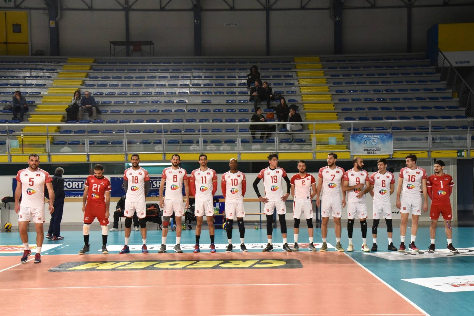 AMICHEVOLE CONGIUNTA CON LA NAZIONALE TUNISINA: MARTEDÌ 17 SETTEMBRE AL PALAPARENTI