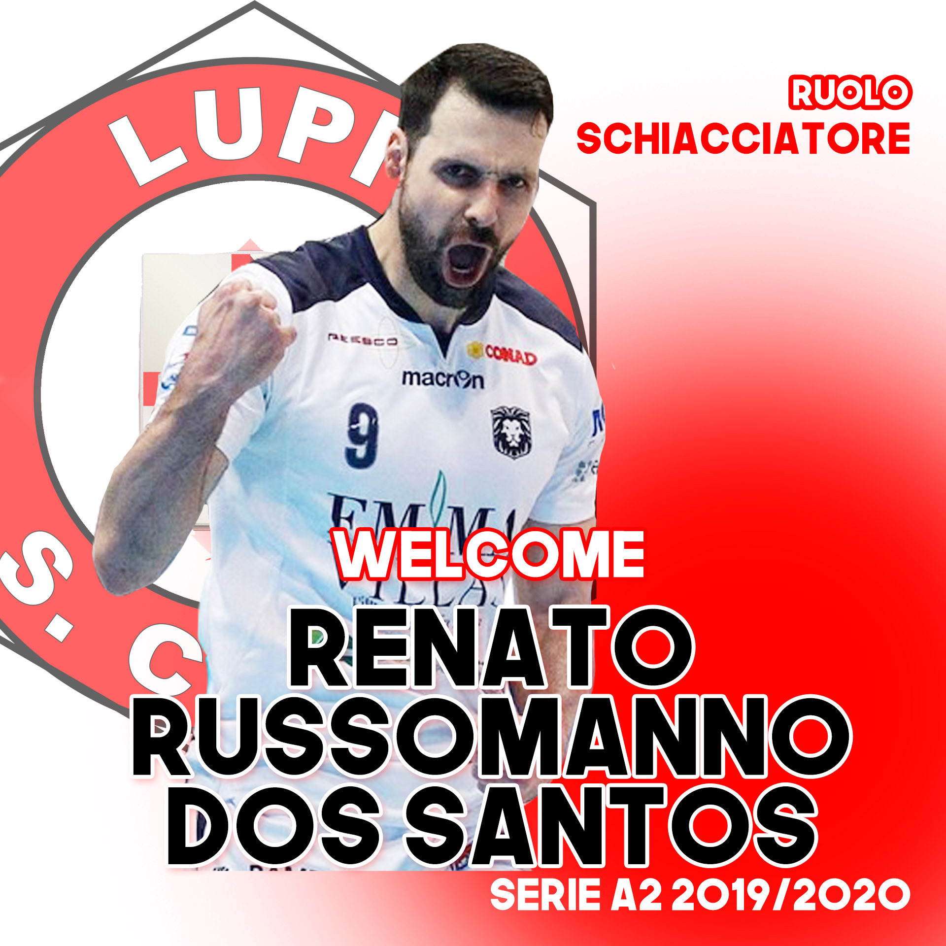 ECCO IL NUOVO SCHIACCIATORE: A SANTA A CROCE ARRIVA RUSSOMANNO