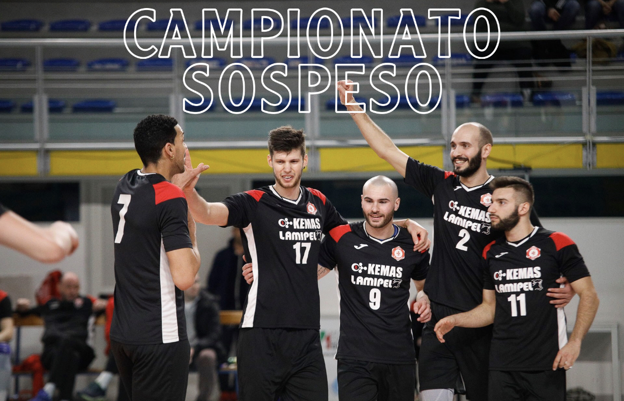 LA PALLAVOLO NAZIONALE SI FERMA FINO AL 1 MARZO