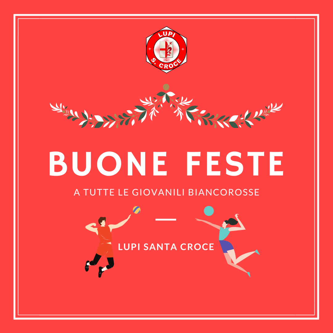 BUON FESTE ALLE GIOVANILI BIANCOROSSE