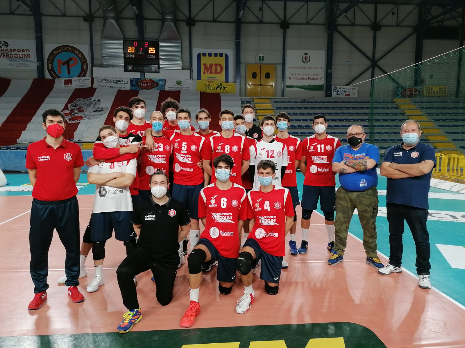 VITTORIA NETTA PER LA SERIE C, LUNEDI’ TORNA IN CAMPO LA U19