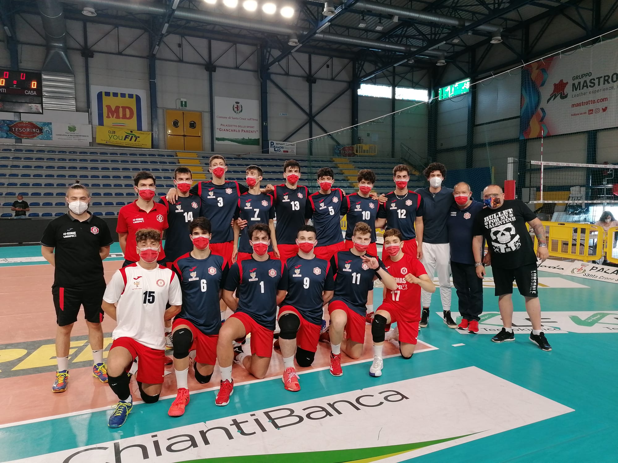 U19/M CONQUISTA IL TITOLO TERRITORIALE ED IL PASS PER LE FASI FINALI REGIONALI