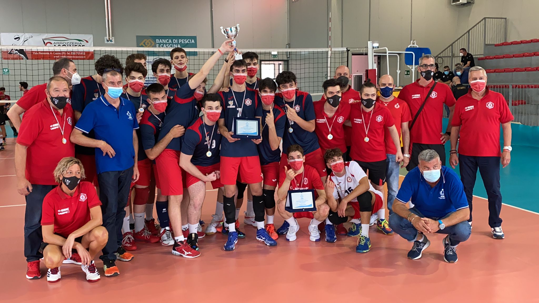 L’UNDER 19 TRIONFA  ALLE FINALI REGIONALI, SI LAUREA CAMPIONE ED ACCEDE ALLE FINALI INTERREGIONALI