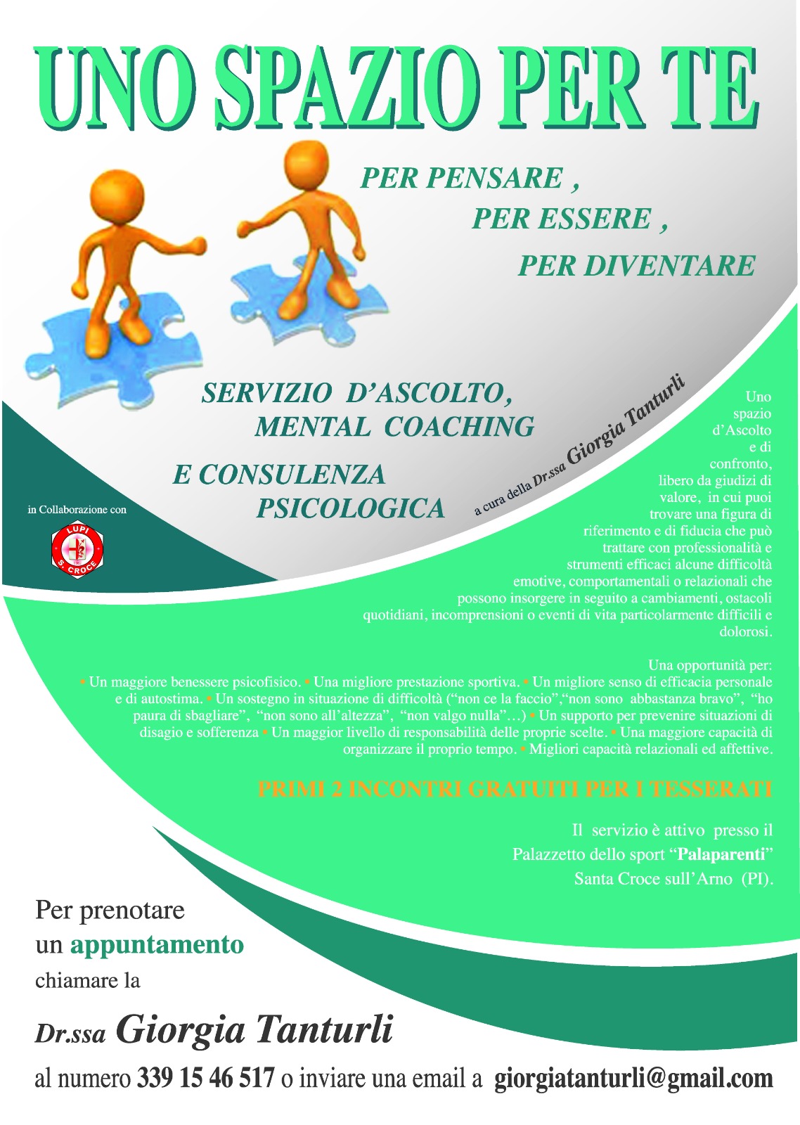 GIORGIA TANTURLI CONFERMATA