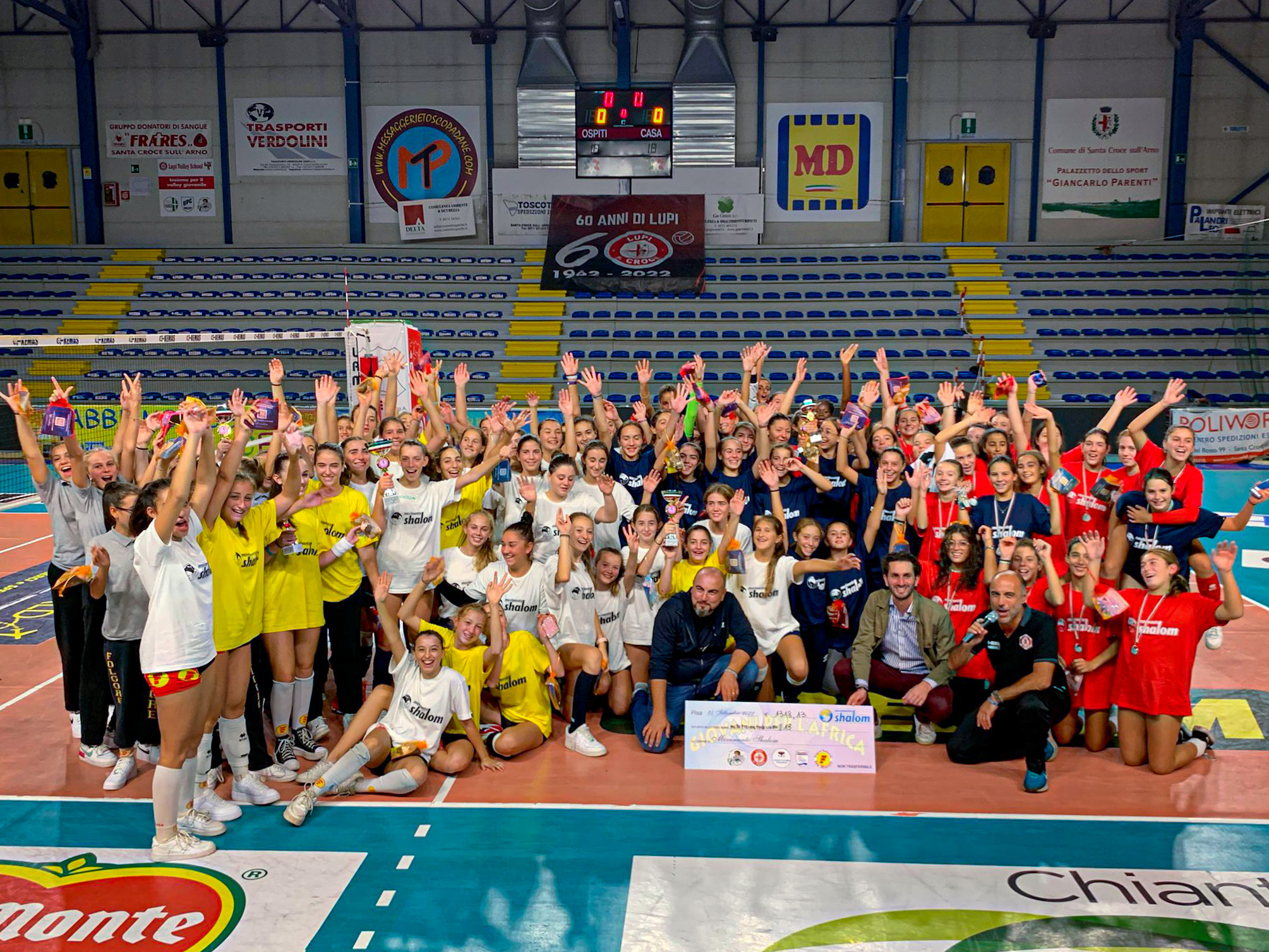 INIZIATIVA DEL MOVIMENTO SHALOM AL PALA PARENTI