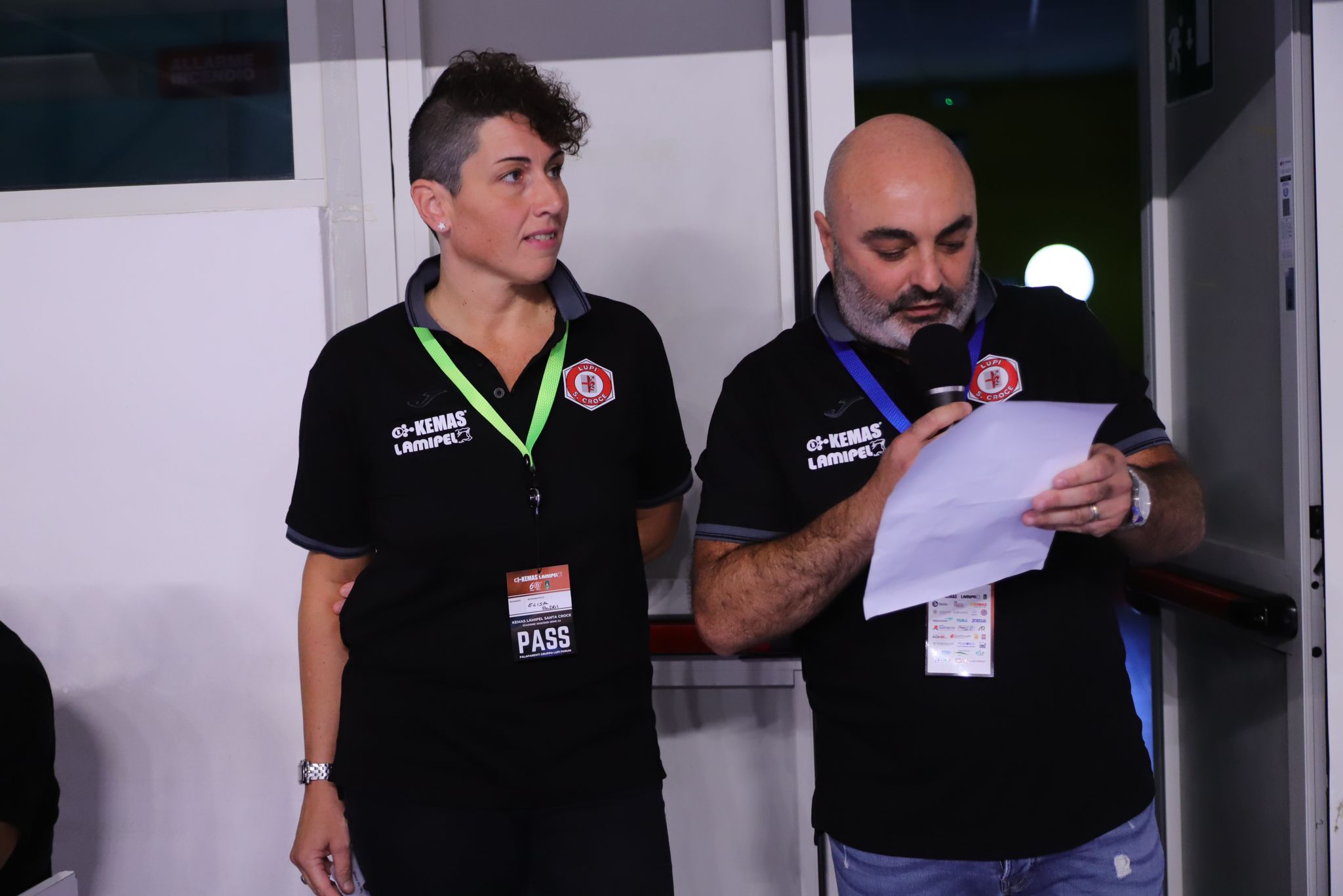 DUE NUOVI SPEAKER AL PALAPARENTI