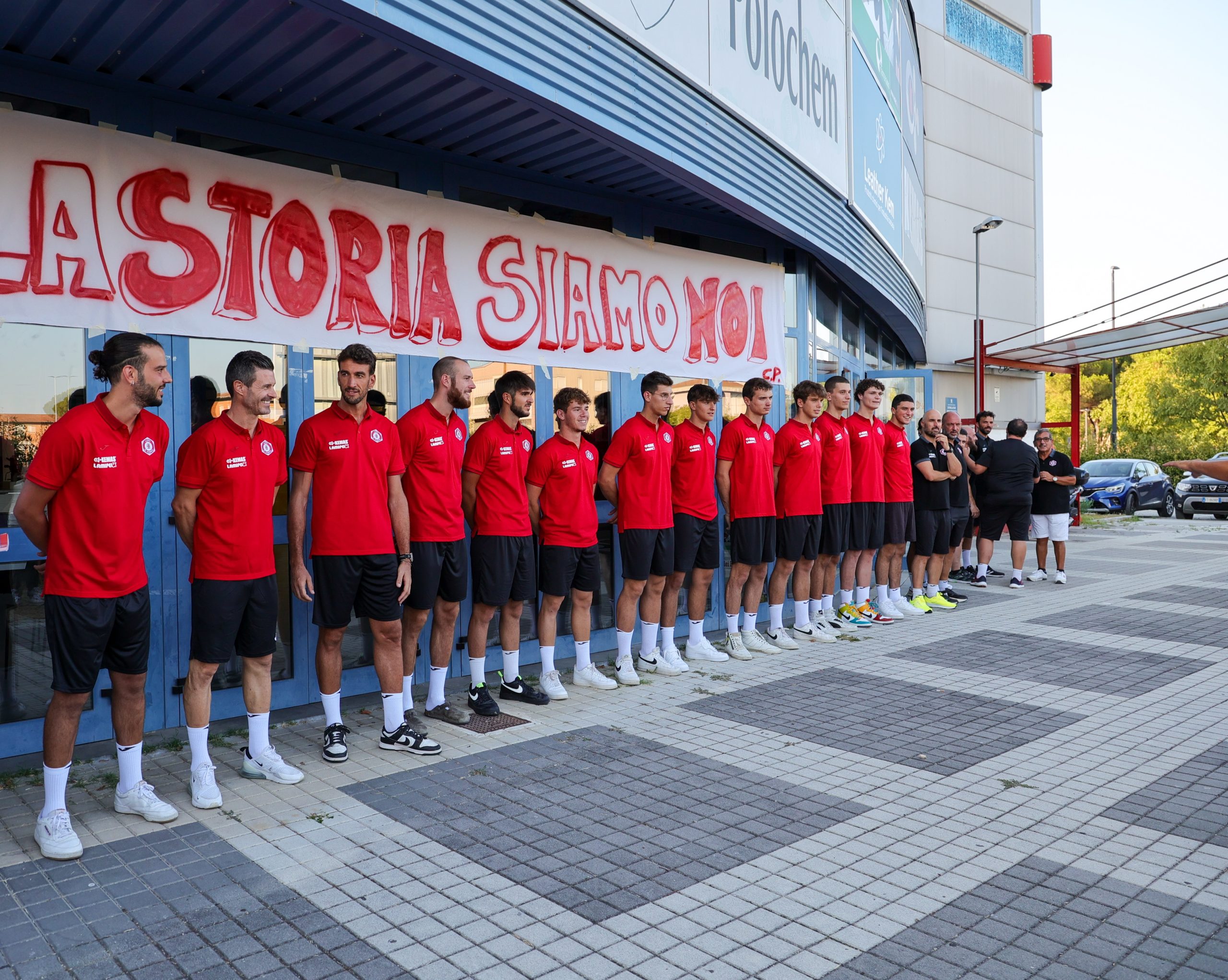 PRIMO ALLENAMENTO CONGIUNTO PER LA KEMAS LAMIPEL