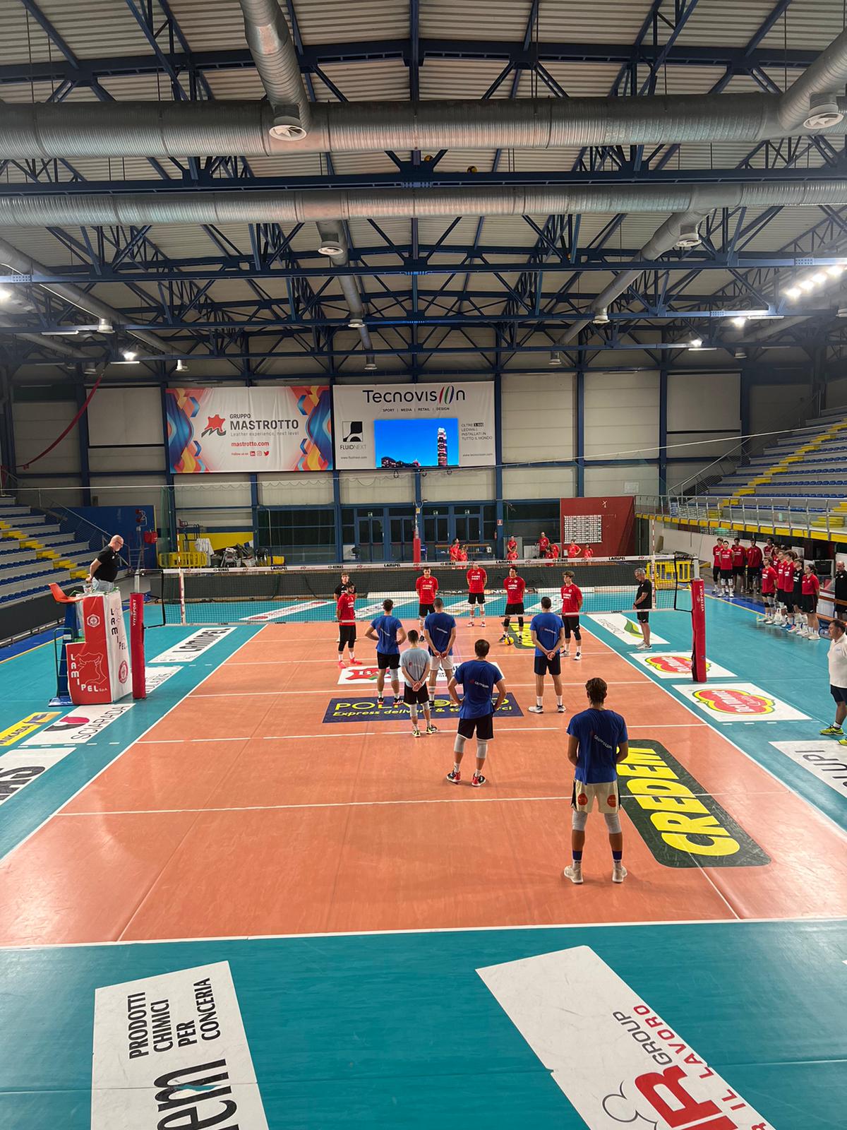 SERIE B, PRIMO ALLENAMENTO CONGIUNTO