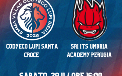 SERIE B : CODYECO LUPI S.CROCE vs SIR ITS UMBRIA ACADEMY