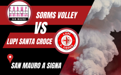 SERIE D FEMMINILE – Sorms volley vs Lupi S.Croce