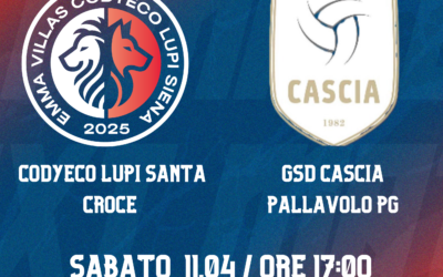 SERIE B GIRONE E : Codyeco Lupi S.Croce , prossimo appuntamento tra le mura di casa
